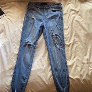 American Eagle ripped jeans